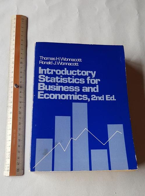 Introductory Statistics for Business and Economics, Livres, Livres d'étude & Cours, Comme neuf, Enseignement supérieur, Enlèvement ou Envoi