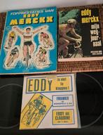 Eddy Merckx boek,stripboek en vinyl singel, Enlèvement