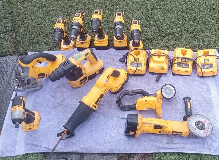 Grote DeWalt accutools set – compleet & werkend, Auto-onderdelen, Klein materiaal, Ophalen