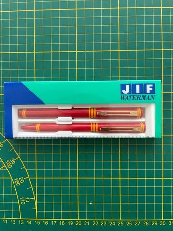 JIF Waterman Fountain pen (EF) and Ballpoint pen set beschikbaar voor biedingen