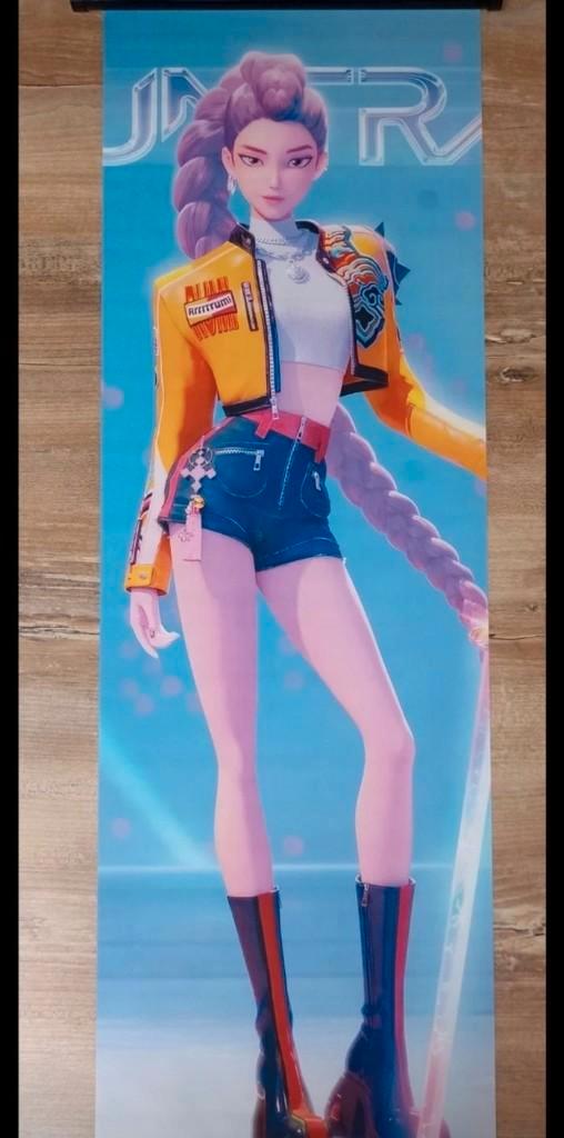 K-pop demon hunters 3 posters en toile neuf, Verzamelen, Posters, Nieuw, Film en Tv, Deurposter of groter, Rechthoekig Staand