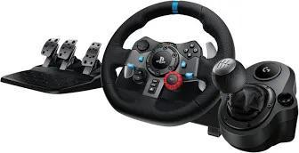 Logitech G29 Driving Force stuur+ shifter, Games en Spelcomputers, Spelcomputers | Sony Consoles | Accessoires, Zo goed als nieuw