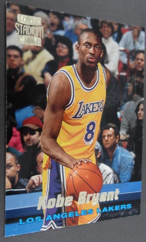 1996 Topps Stadium Club Kobe Bryant rookie R12 -, Sport en Fitness, Basketbal, Zo goed als nieuw, Overige typen, Verzenden