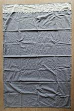 Blauwgrijs laken 106cm x 70cm met zoom in kant, Ophalen, Overige typen, Zo goed als nieuw, Jongetje of Meisje