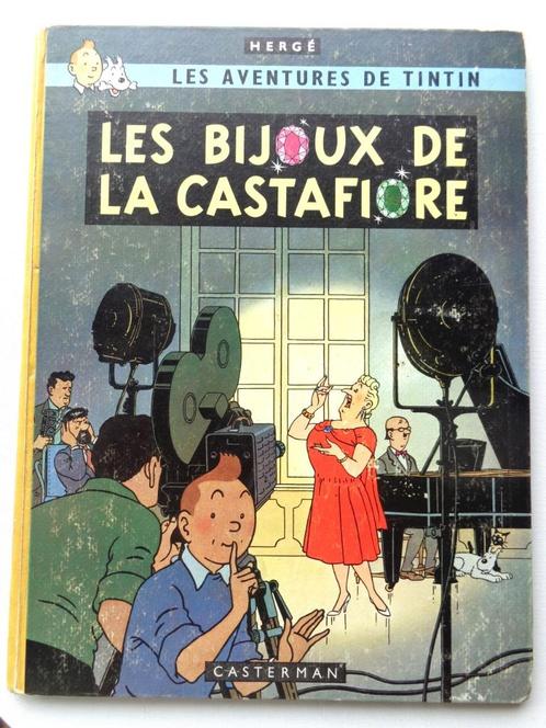 Tintin Les Bijoux de la Castafiore B34 1963 Hergé EO BD, Livres, BD, Utilisé, Une BD, Enlèvement ou Envoi
