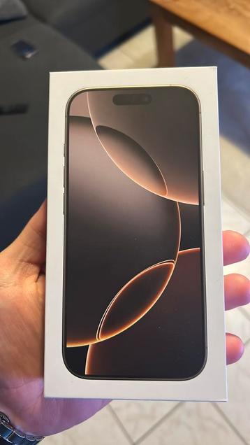 iPhone 16 pro 128 - Désert titanium 