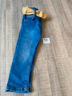 Jeansbroek met lintje maat 98, Kinderen en Baby's, Kinderkleding | Maat 98, Ophalen of Verzenden, Zo goed als nieuw