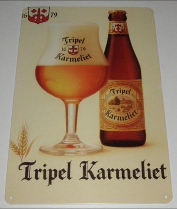 KARMELIET BIER : Bord Karmeliet Tripel Abdijbier - Anno 1679 beschikbaar voor biedingen