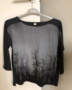 Dun shirt / top met halflange mouwen en pailletjes, Kleding | Dames, Blouses en Tunieken, Ophalen of Verzenden, Zo goed als nieuw
