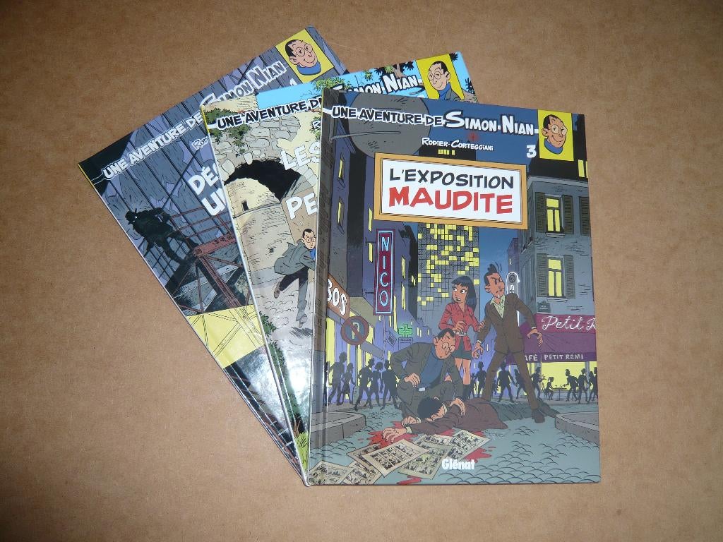 SIMON NIAN (Une aventure de) tomes 1 à 3 (EO état neuf), Boeken, Stripverhalen, Zo goed als nieuw, Complete serie of reeks, Ophalen of Verzenden