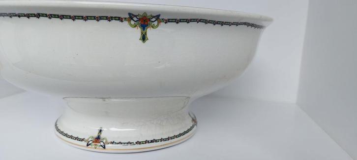 Schaal Société Céramique de Maestricht vintage, Antiek en Kunst, Antiek | Servies los, Ophalen of Verzenden