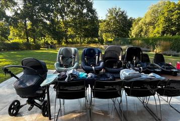 Buggy(3in1), autostoelen Familyfix Maxi Cosy + accessoires beschikbaar voor biedingen