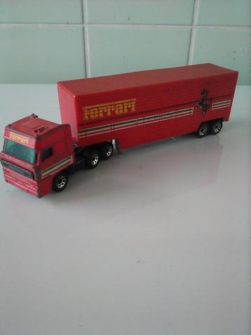 Matchbox Convoy Truck Ferarri AFHALING LEES BESCHRIJVING, Enlèvement, Utilisé, Bus ou Camion