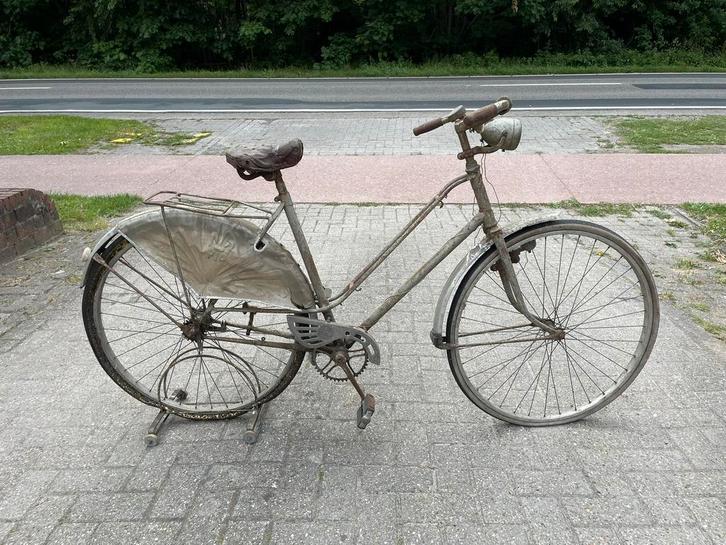 Damesfiets Norma, Belgisch fabricaat, Fietsen en Brommers, Fietsen | Oldtimers, 51 tot 55 cm, Jaren '50, Ophalen