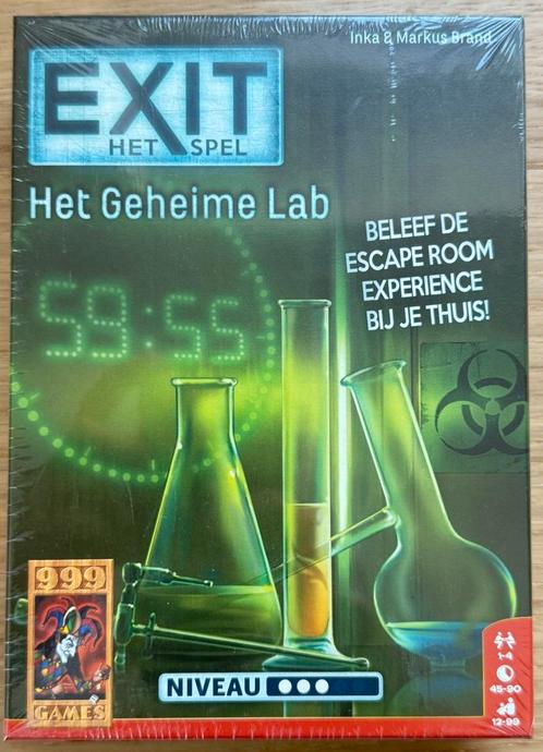 EXIT het spel - escape rooms voor thuis - NIEUW, Hobby en Vrije tijd, Gezelschapsspellen | Bordspellen, Nieuw, Ophalen of Verzenden