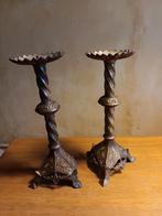 Oude kandelaars, Antiek en Kunst, Curiosa en Brocante, Ophalen