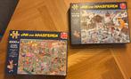 Puzzels Jan Van Haasteren(1000) 2x, Hobby en Vrije tijd, Ophalen of Verzenden, 500 t/m 1500 stukjes, Zo goed als nieuw, Legpuzzel