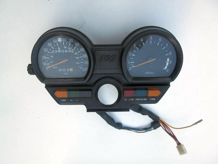 Yamaha XV500 tellerset Virago teller unit set klokken XV 500, Motoren, Onderdelen | Yamaha, Gebruikt, Ophalen of Verzenden