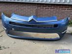 CITROEN C4 GRAND PICASSO 1 Blauw voorbumper 2006-2013, Gebruikt, Ophalen of Verzenden, Bumper, Citroën