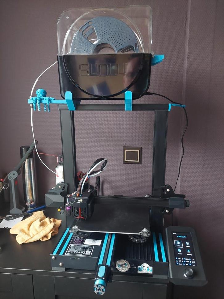 ENDER 3 v2 Neo+Sunlu dryer+acc, Computers en Software, 3D Printers, Zo goed als nieuw, Ophalen