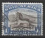 Zuid-Afrika 1927/1928 - Yvert 34 - Gnoe (ST), Verzenden, Zuid-Afrika, Gestempeld
