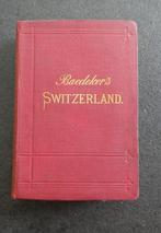 Baedeker's Switzerland - 1899, Antiek en Kunst, Ophalen of Verzenden