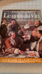 Boek: De smaak van wijn van Emile Peunaud, Zo goed als nieuw, Overige onderwerpen, Emile Peynaud