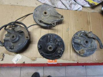4 plaques de frein pour cyclomoteurs Honda 50cc/80cc, Enlèvement ou Envoi, Utilisé, Cadre, Honda