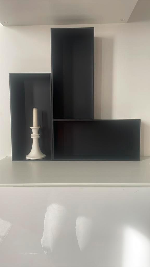 Nieuw! Houten kistjes zwart, Huis en Inrichting, Woonaccessoires | Kisten, Nieuw, Minder dan 50 cm, Minder dan 50 cm, Minder dan 50 cm