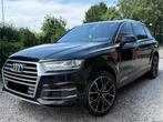 Audi Q7 3.0 V6 2018 Full Option S-Line carnet complet Audi, Auto's, Automaat, Euro 6, Zwart, Leder
