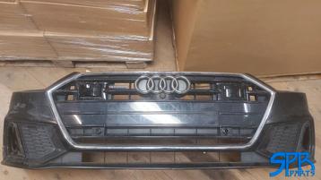 AUDI A7 4K8 S-Line VOORBUMPER GRILL GRILLE COMPLEET PDC SRA beschikbaar voor biedingen