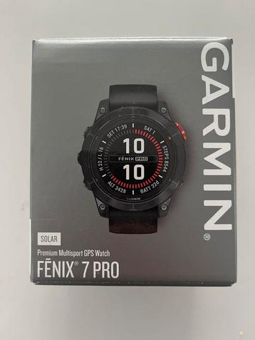 Garmin Fenix 7Pro Solaire, Bijoux, Sacs & Beauté, Étanche, Enlèvement, Utilisé, Garmin Fenix