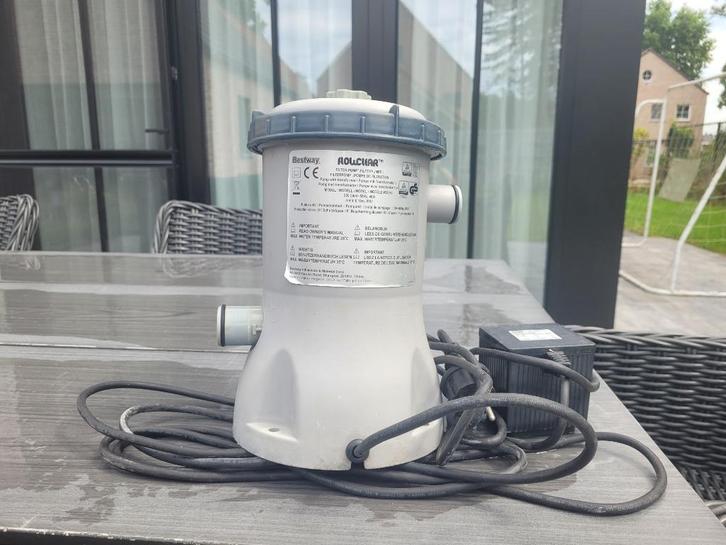 Zwembad filterpomp Bestway, Tuin en Terras, Zwembad-toebehoren, Gebruikt, Zwembadpomp, Ophalen