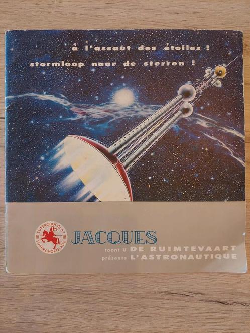 "Jacques Superchocolade- Stormloop naar de sterren! -1964", Boeken, Prentenboeken en Plaatjesalbums, Gelezen, Ophalen of Verzenden