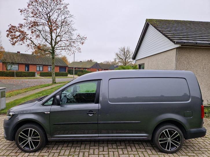 Volkswagen Caddy maxi 2.0 dsg 150 pk 110kw, Auto's, Bestelwagens en Lichte vracht, Particulier, ABS, Airbags, Airconditioning
