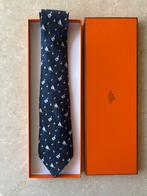 Vintage Hermès zijden stropdas met ganzenmotief (7595 SA), Kleding | Heren, Stropdassen, Ophalen of Verzenden, Blauw