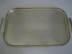 Vintage dienblad, goudkleurig, 46,5x26 cm, retro jaren 60 !, Huis en Inrichting, Woonaccessoires | Dienbladen, Ophalen of Verzenden