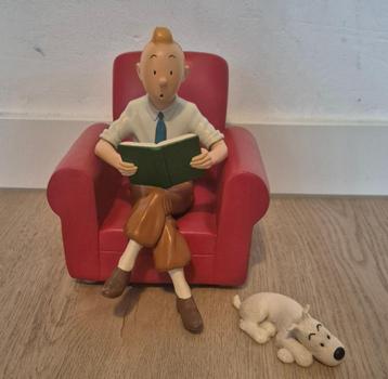 Tintin & Milou fauteuil Pixi Regout no Lamp Fariboles Leblon beschikbaar voor biedingen