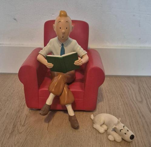 Tintin & Milou fauteuil Pixi Regout no Lamp Fariboles Leblon, Verzamelen, Stripfiguren, Zo goed als nieuw, Beeldje of Figuurtje