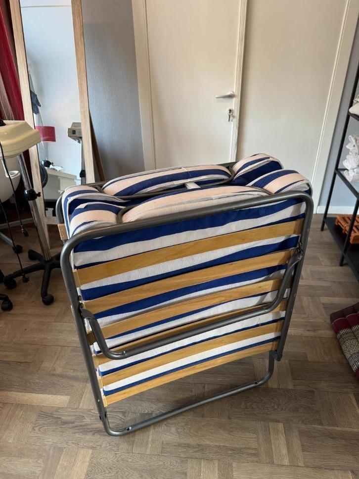 Plooibed, Huis en Inrichting, Slaapkamer | Bedden, Nieuw, Eenpersoons, 80 cm, 190 cm of minder, Ophalen