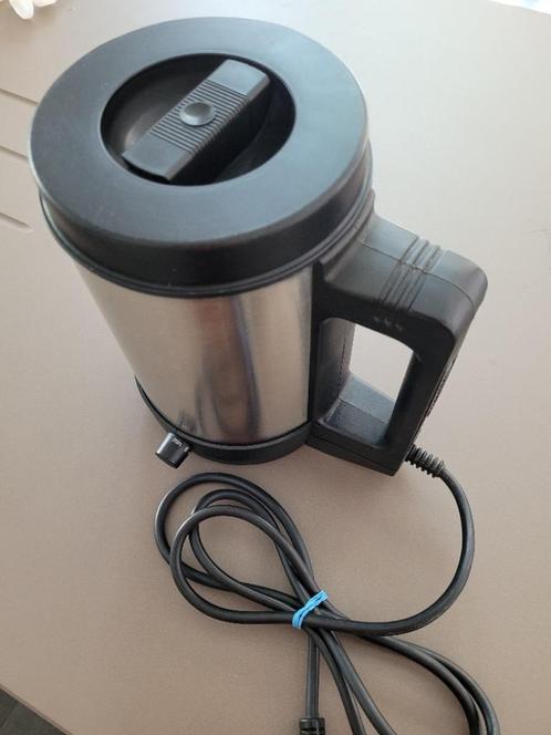 Vintage elektrische waterkoker Daalderop, Elektronische apparatuur, Waterkokers, Gebruikt, 1 tot 2 liter, Inox, Ophalen of Verzenden