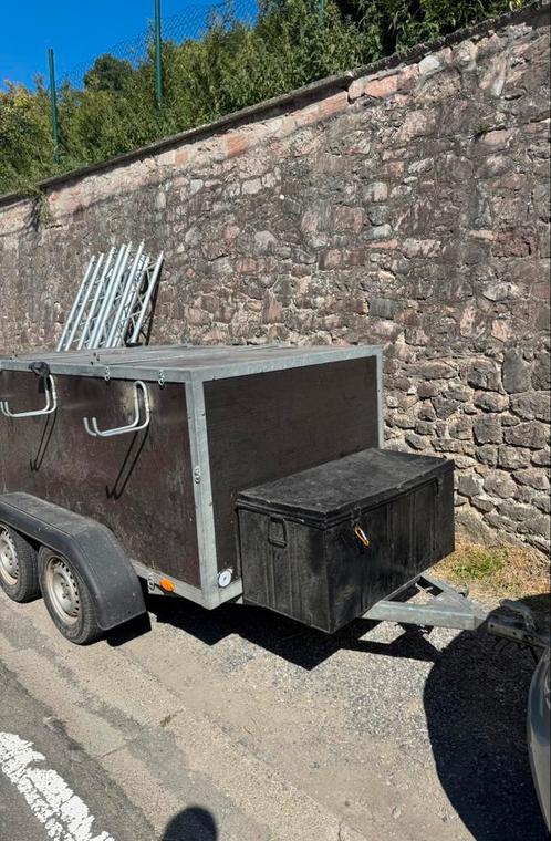 Gesloten aanhangwagen, Auto diversen, Aanhangers en Bagagewagens, Gebruikt, Ophalen of Verzenden