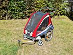 Fietskar Thule Chariot Captain XL - 2 kinderen, Fietsen en Brommers, Ophalen, Gebruikt, Opvouwbaar, 40 tot 60 kg