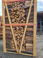 droog brandhout eik en beuk, Jardin & Terrasse, Bois de chauffage, 3 à 6 m³, Chêne, Enlèvement ou Envoi, Bûches