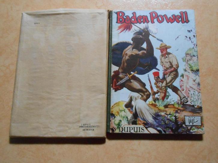 Baden Powell 1950 HC 1 ste druk. Met originele dupuis verpak, Boeken, Stripverhalen, Zo goed als nieuw, Eén stripboek, Ophalen of Verzenden