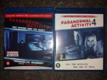 Activités paranormales 1 et 4 (Blu-ray)