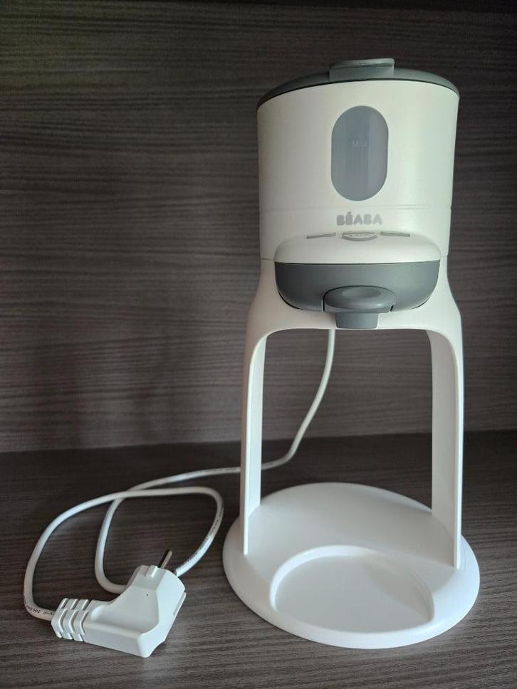 Beaba Chauffe-biberon Bib'Expresso New gris-blanc, Enfants & Bébés, Aliments pour bébé & Accessoires, Utilisé, Chauffe-biberons et petits pots