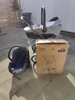 Kinderwagen 4-delig, Kinderen en Baby's, Zo goed als nieuw, Verstelbare duwstang, Ophalen, Kinderwagen