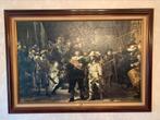 Rembrandt replica - de nachtwacht, Antiek en Kunst, Ophalen