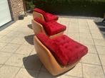 Vintage 60s lounge Chairs, Huis en Inrichting, Ophalen of Verzenden, Gebruikt